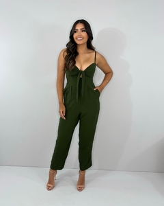 Macacão Jessy - Verde Militar - comprar online