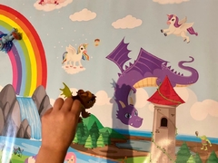 LONA DIDÁCTICA BOSQUE ENCANTADO · Genérica - comprar online