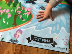 LONA DIDÁCTICA BOSQUE ENCANTADO - Personalizada - comprar online