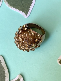 Anillo dorado de strass GEORGETTE en internet