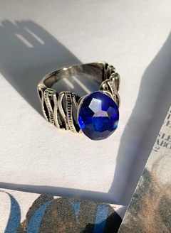Anillo piedra azul ERIN en internet