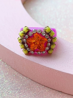 Anillo de colores y strass GINA en internet