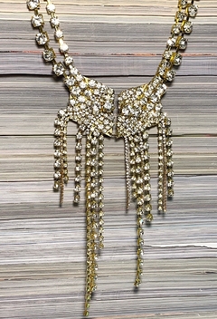 Collar dorado flecos de strass BRUNELLA en internet