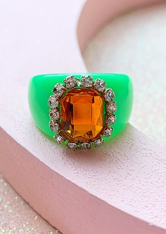 Anillo de colores y strass GINA en internet