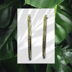 Argollas doradas de strass FRANCESCA - Gabriella Capucci