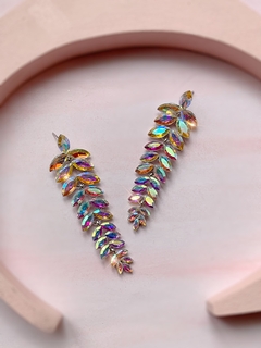 Aros largos de cristales EMILY - comprar online