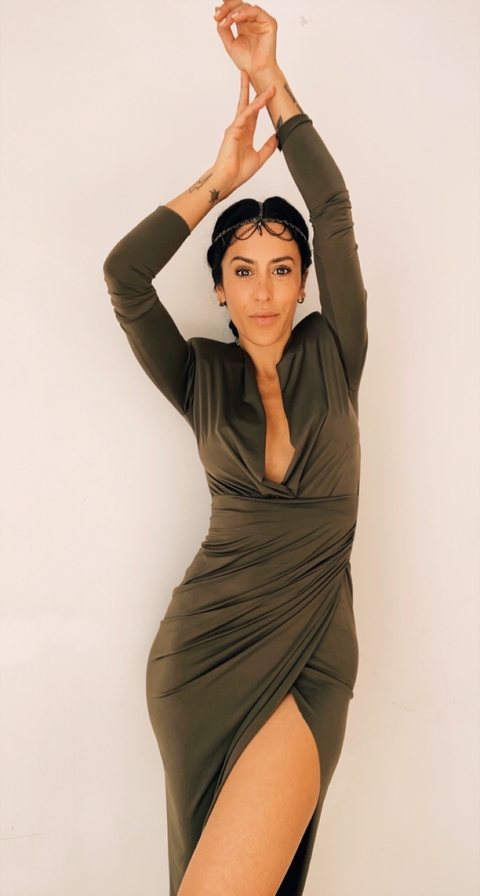 Vestido NY cemento (PRE ORDER)