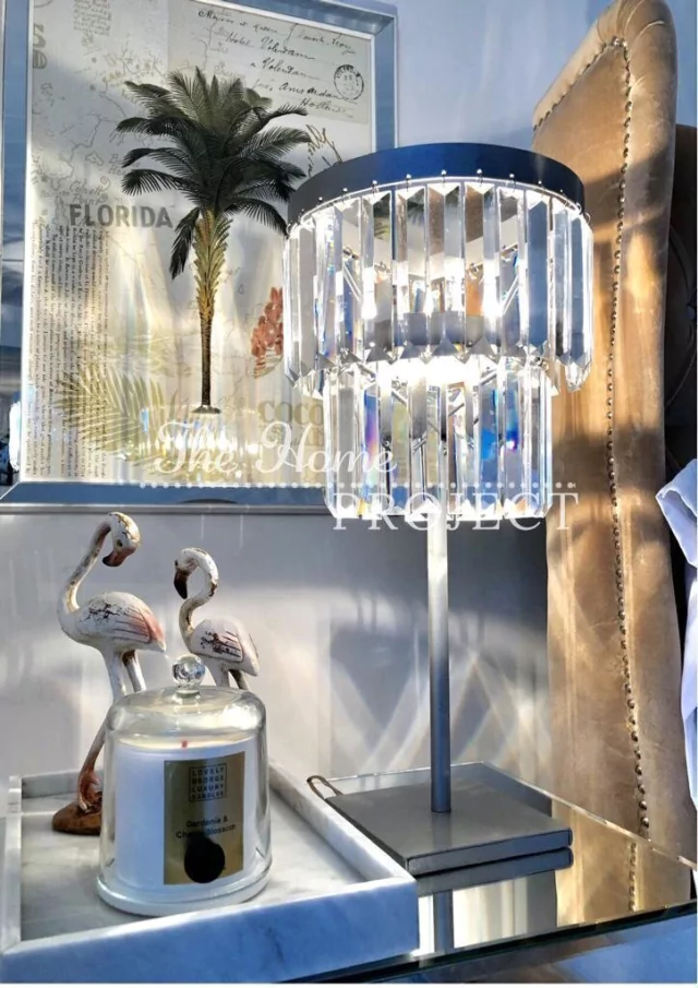 VELADOR PLAQUETAS DE VIDRIO 2 PISOS - 15%OFF EF - STOCK