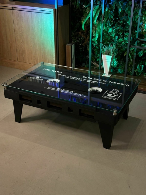 Mesa de Centro - Modelo Fita Cassete (K7)