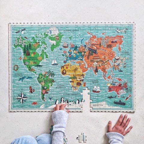 Argentina en el mundo (200 piezas)