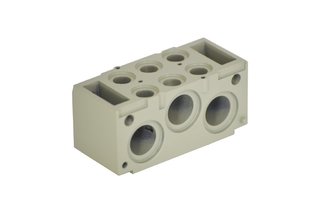 BASE MANIFOLD VM15 P/2 VALVULAS BASE MANIFOLD VM15 P/2 VALVULAS