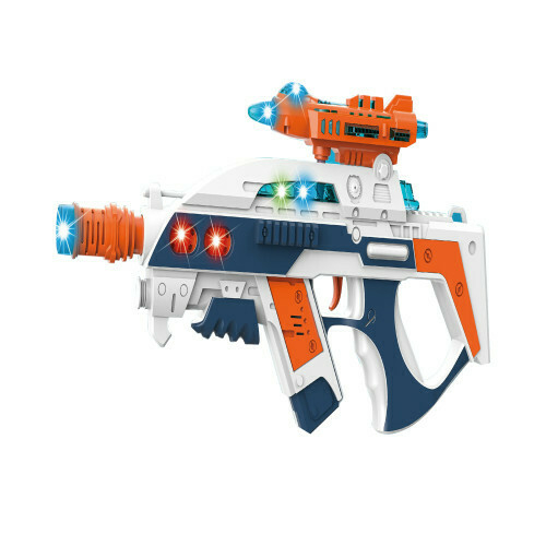 Pistola Juguete Fusil Luz Sonido Vibracion Explorer Fan 8134 Pistola Juguete Fusil Luz Sonido Vibracion Explorer Fan 8134