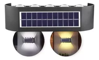 Aplique De Pared Lampara Led Solar Para Exterior Luz solar