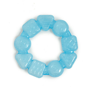 Mordillo Circular Bebe Refrigerante Tipo Rueda Con Relieves
