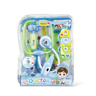 Set Juego Dr Doctor Doctora Estetoscopio Termometro A Pila