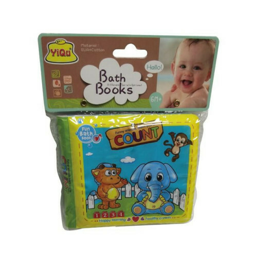 Libro de Hule Para El Agua Mordillo Plástico Sonajero Bebé Libro de Hule Para El Agua Mordillo Plástico Sonajero Bebé