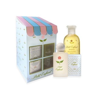 Set Estuche Regalo Petit Enfant Casita Colonia Shampoo Jabón