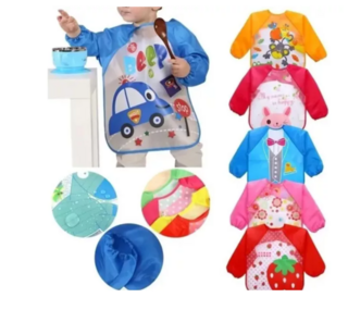 Pintorcito Babero Con Mangas Impermeable Sin Ftalatos Shurita