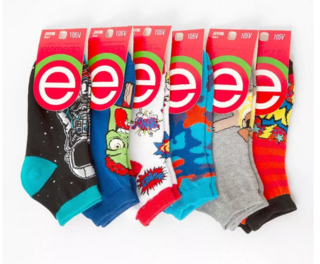 Pack De 3 Medias Elemento Soquete Talle 4 Calzado 29 Al 31