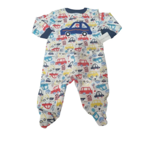 Enterito Carters Body Con Pie Algodon Bebe 3 Meses Pijama - comprar online
