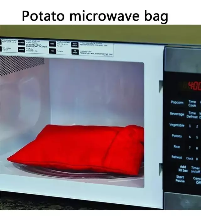 Bolsa Tela Hornea Cocina Para Papa Batata Zapallo Microondas en internet