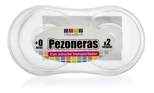 Set 2 Pezoneras Con Estuche Para Transportar Baby Innovation Set 2 Pezoneras Con Estuche Para Transportar Baby Innovation
