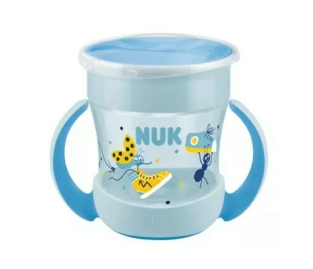Vaso Nuk Bebe Mini Magic Cup 160 Ml +6 Meses 360 Antiderrame Azil Vaso Nuk Bebe Mini Magic Cup 160 Ml +6 Meses 360 Antiderrame Azil