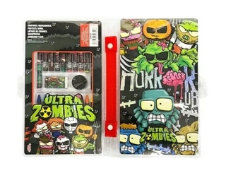 Set De Arte Ultra Zombies 40 Piezas Marcadores Cresko