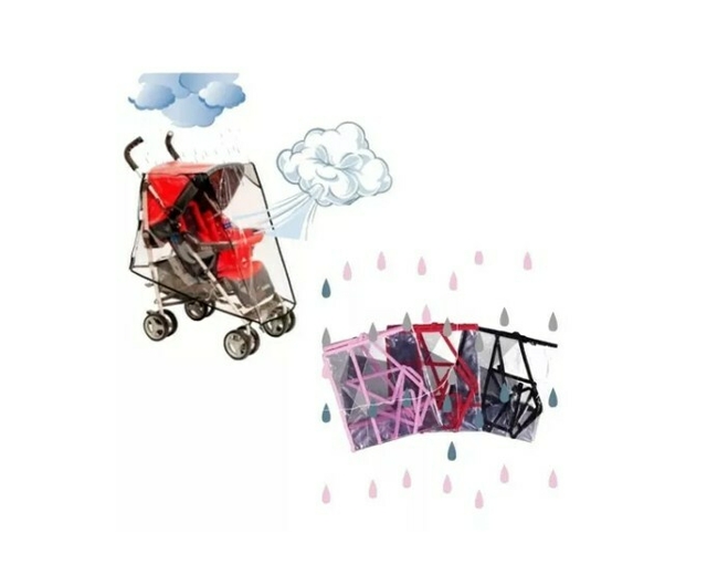 Funda Protector De Lluvia Y Viento Impermeable Las Floritas Funda Protector De Lluvia Y Viento Impermeable Las Floritas