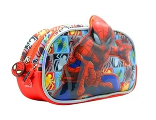 Cartuchera Neoprene 3d 2 Cierres Spiderman Cresko