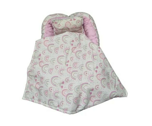 Set 3 Piezas Bebe Nido Con Base Manta Y Almohada Nidito Set 3 Piezas Bebe Nido Con Base Manta Y Almohada Nidito