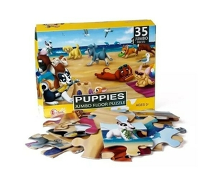 Puzzle Rompecabezas 35 Pzs Grandes Perritos Puppies Cresko