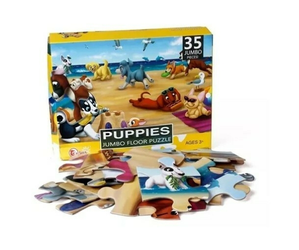 Puzzle Rompecabezas 35 Pzs Grandes Perritos Puppies Cresko Puzzle Rompecabezas 35 Pzs Grandes Perritos Puppies Cresko