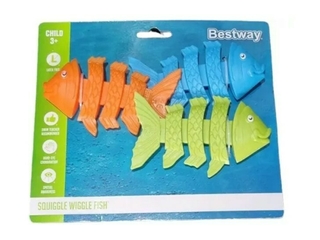 Bestway Set De 3 Peces De Buceo Para Jugar En Pileta 26029