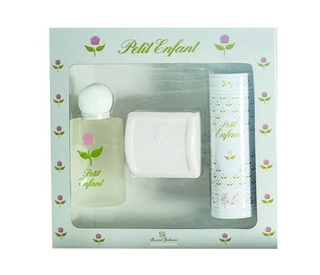 Set De Regalo Bebe Con Jabon, Colonia Y Fecula Petit Enfant