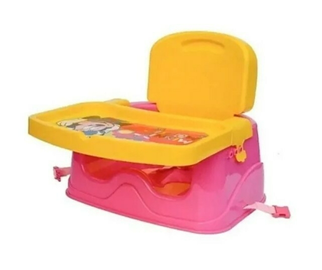 Silla Booster Para Comer Plegable Bebe Minnie Mickey Disney - comprar online Silla Booster Para Comer Plegable Bebe Minnie Mickey Disney - comprar online