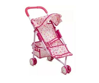 Coche Cochecito De Paseo Para Muñecas Nena Paraguita Love