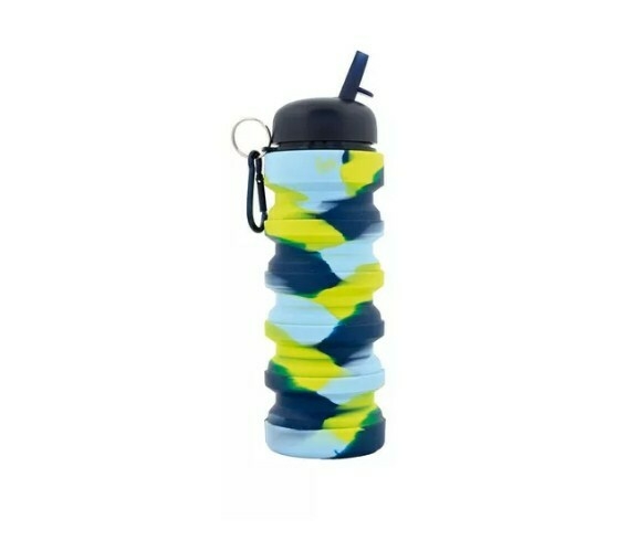 Botella De Silicona Plegable Con Pico Original Footy Vaso Botella De Silicona Plegable Con Pico Original Footy Vaso
