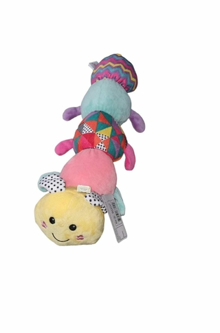 Ciempiés Sonajero De Peluche 40cm Gusano Woody Toys 56673