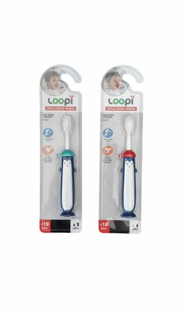 Cepillo Dental Niños Cerda Suave Infantil Loopi 8727 X 1 Uni Cepillo Dental Niños Cerda Suave Infantil Loopi 8727 X 1 Uni