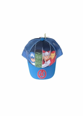 Gorra Gorro Con Visera Avengers Iron Man Hulk Lic. Marvel