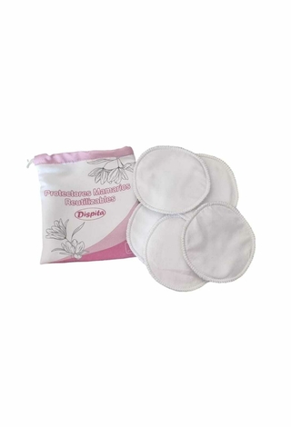 Protectores Mamarios Ecológicos Y Reutilizables Dispita 6u