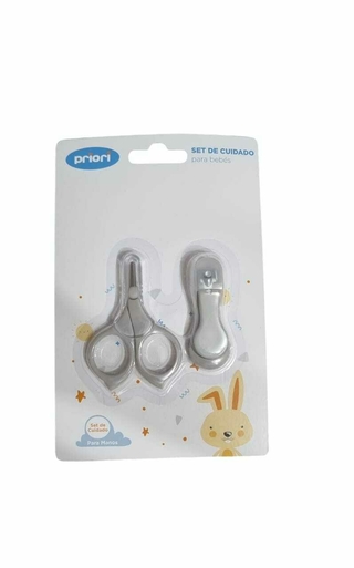 Set De Tijera Y Alicate Para Bebés Original Priori