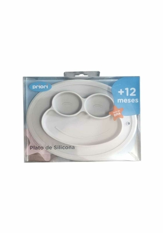 Plato De Silicona Antideslizante Bebe Bpa Free Priori