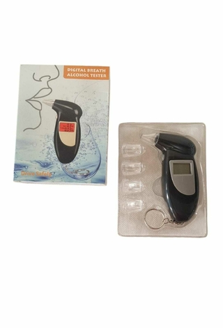 Tester Medidor De Alcohol Portatil con llavero Con Boquillas - comprar online