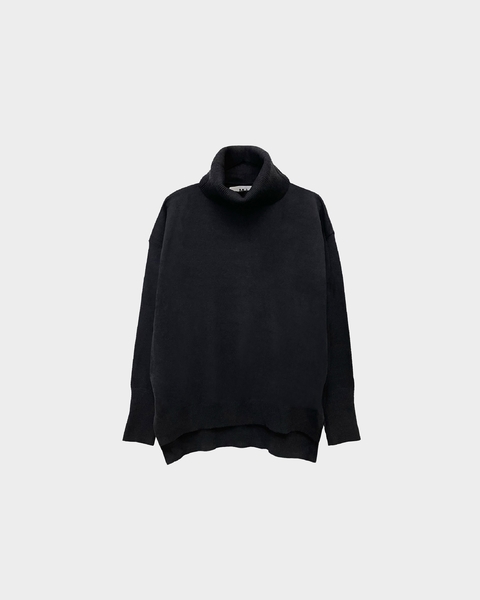 Sweater polera over bremer negro - comprar online