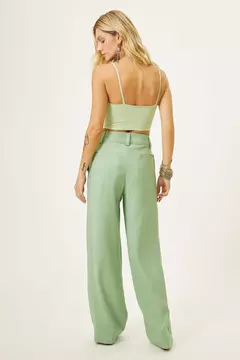 CALÇA WIDE LEG PIETRA VERDE - loja online