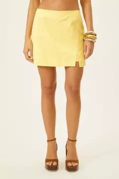 SHORTS SAIA ODETE AMARELO