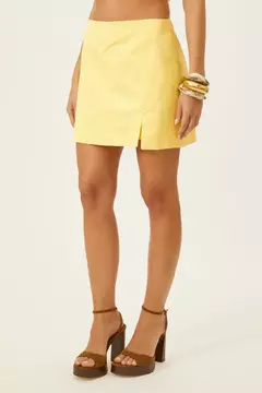 SHORTS SAIA ODETE AMARELO - comprar online