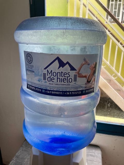 AGUA PURIFICADA 20LT BIDON